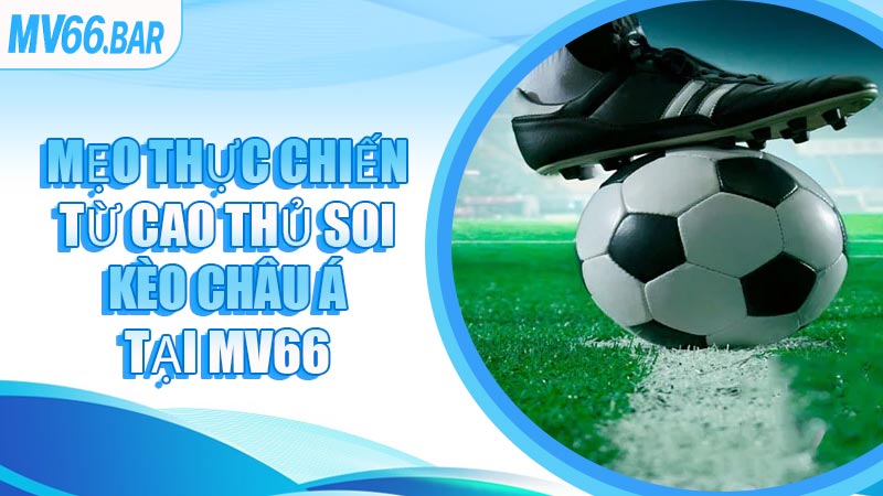 Mẹo thực chiến từ cao thủ soi kèo Châu Á tại MV66
